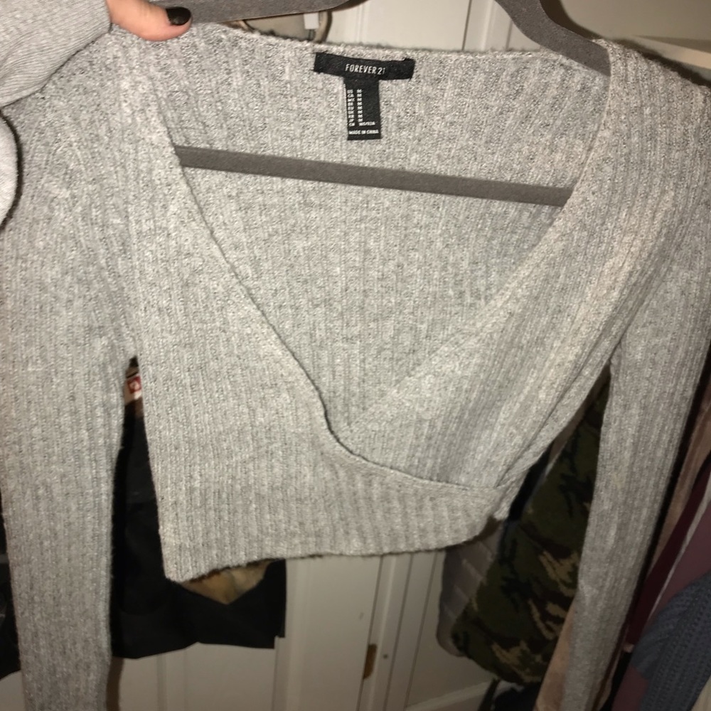 Forever 21 cropped sweater